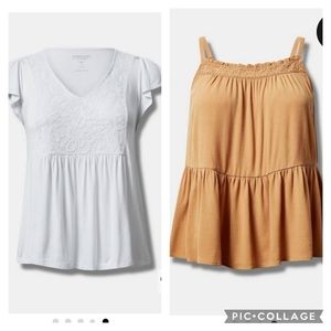Torrid tops bundle size 0